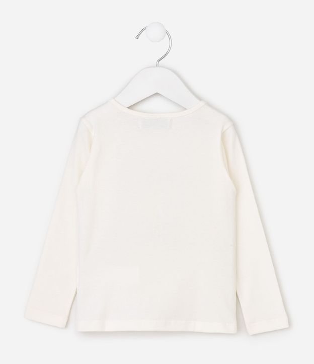 Blusa Relaxed en Algodón con Moñitas Infantil - Talle 1 a 6 años 3