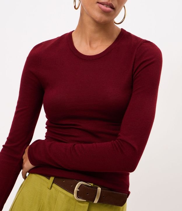 Blusa Justa Alargada en Punto 4