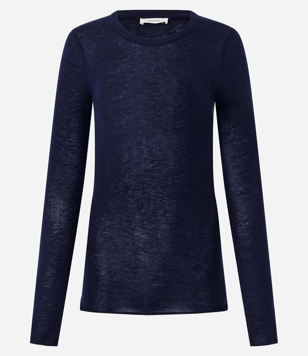 Blusa Justa Alargada en Punto 4