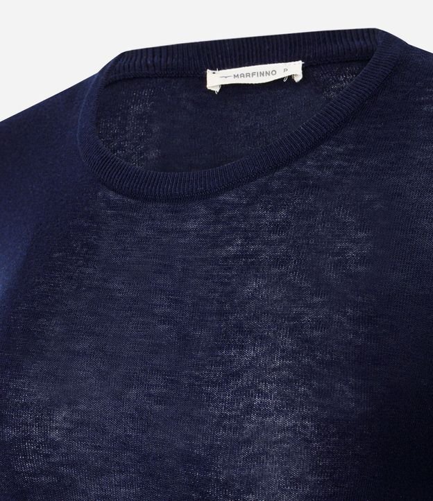 Blusa Justa Alargada en Punto 5