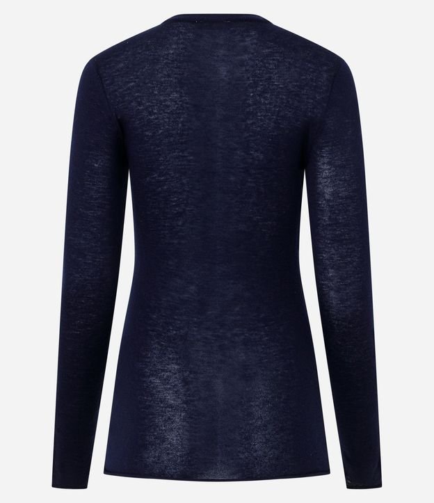 Blusa Justa Alargada en Punto 6