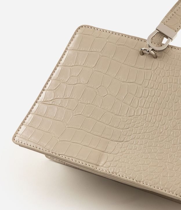 Cartera de Mano en PU con Textura Crocco 4