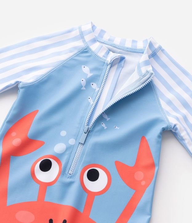 Mono Playa Infantil Accessories Estampado Cangrejo con Detalles 3D Talle 1 a 4 años 4