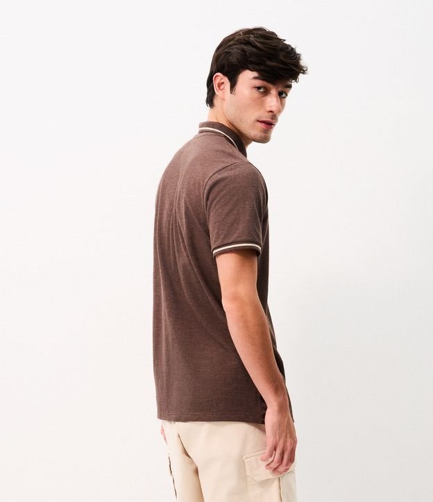 Polo Piquet con Bolsillo Masculina 2