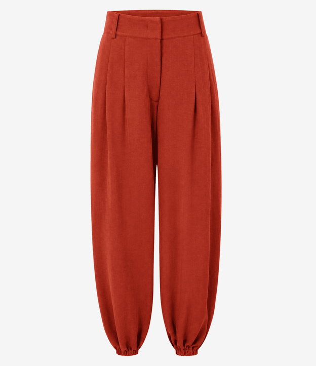 Pantalón Aladin en Piquet con Cintura Estructurada