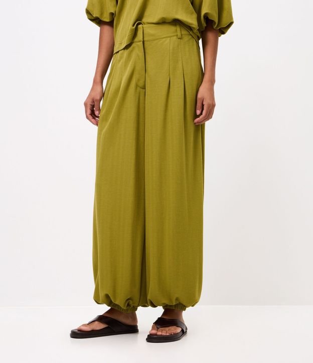 Pantalón Aladin en Piquet con Cintura Estructurada 3