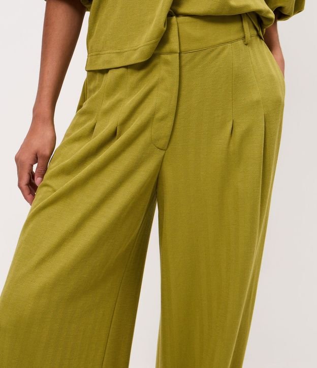 Pantalón Aladin en Piquet con Cintura Estructurada 4