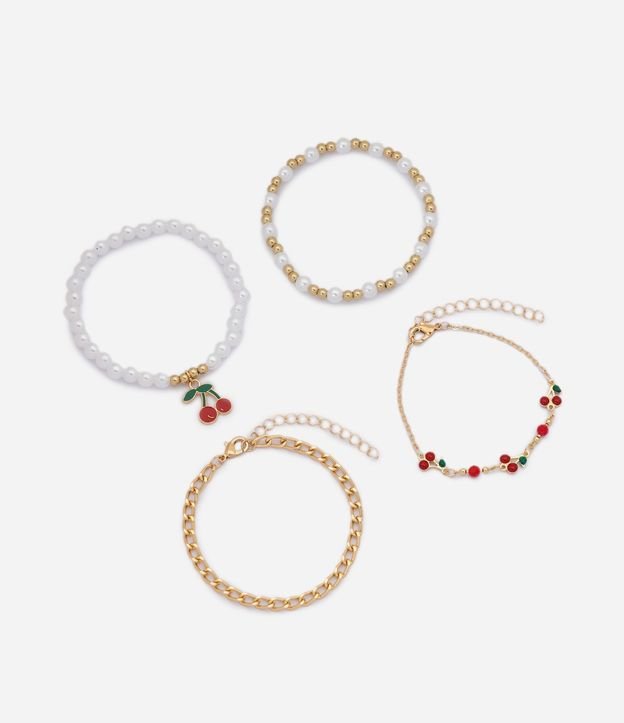Kit 3 Pulseras Infantiles en Metal - Talle único 2
