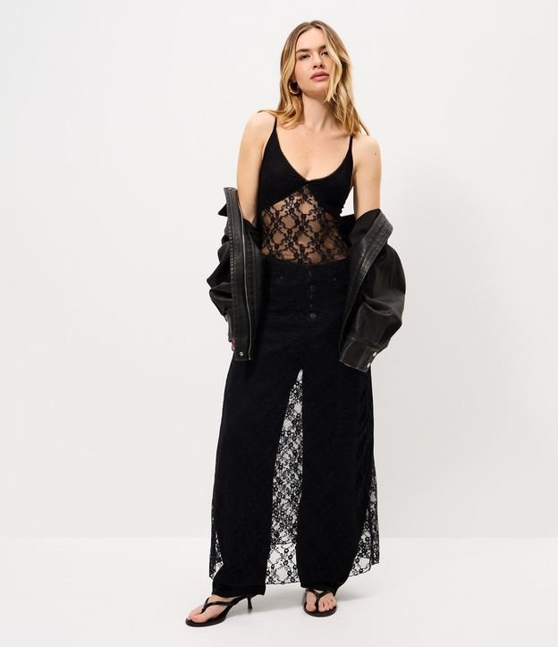 Vestido Midi en Cotton con Escote Hombro a Hombro y Drapeado 4