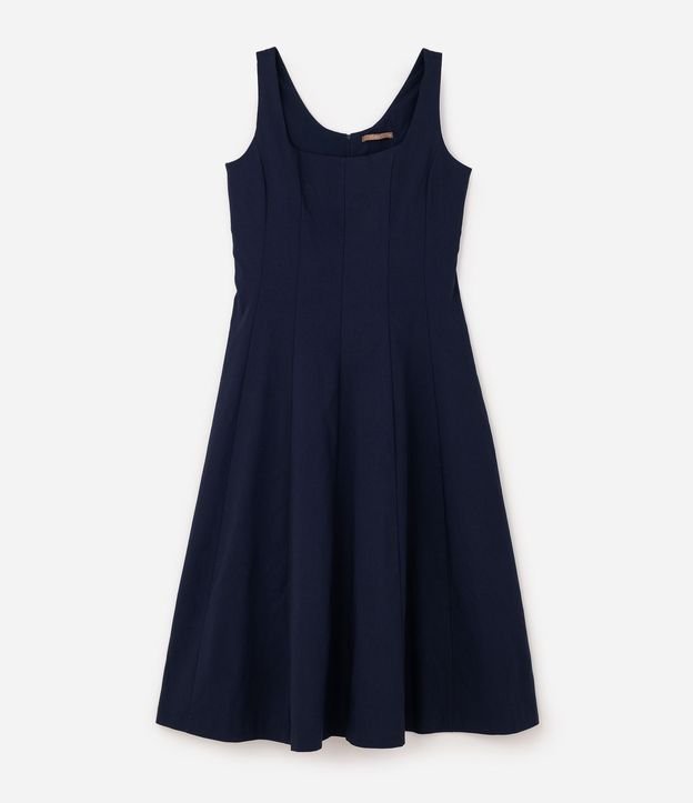 Vestido Evasê Midi en Bengalina Curve & Plus Size 6