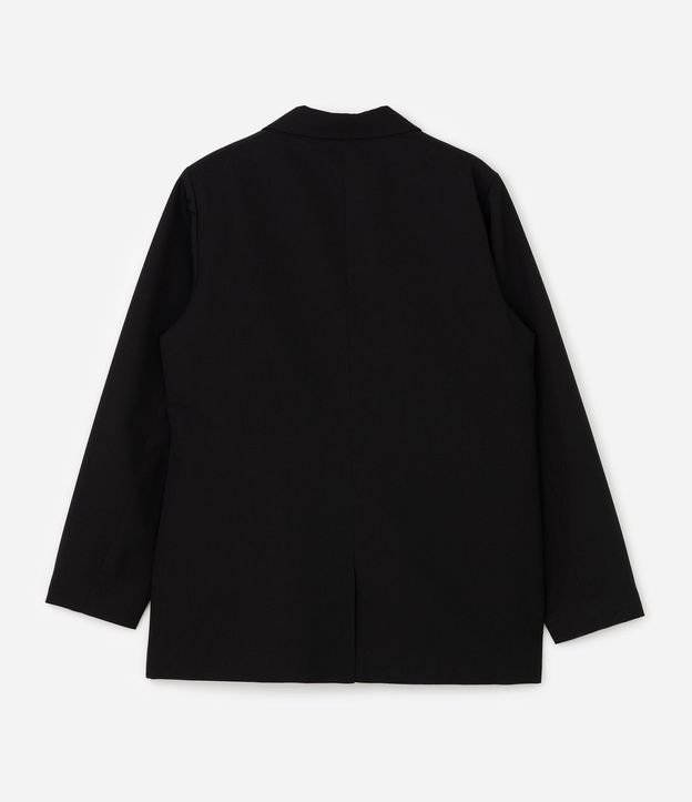 Blazer Alargado en Crepé sin Botón Curve & Plus Size 2