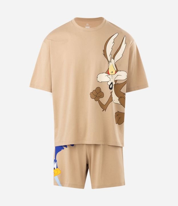 Pijama Corto Coyote Papa Léguas Boxy 5