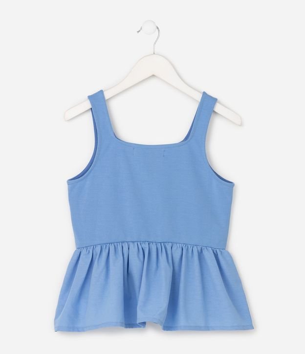 Blusa Peplum Infantil con Volado en el Bajo - Talle 5 a 16 años 2