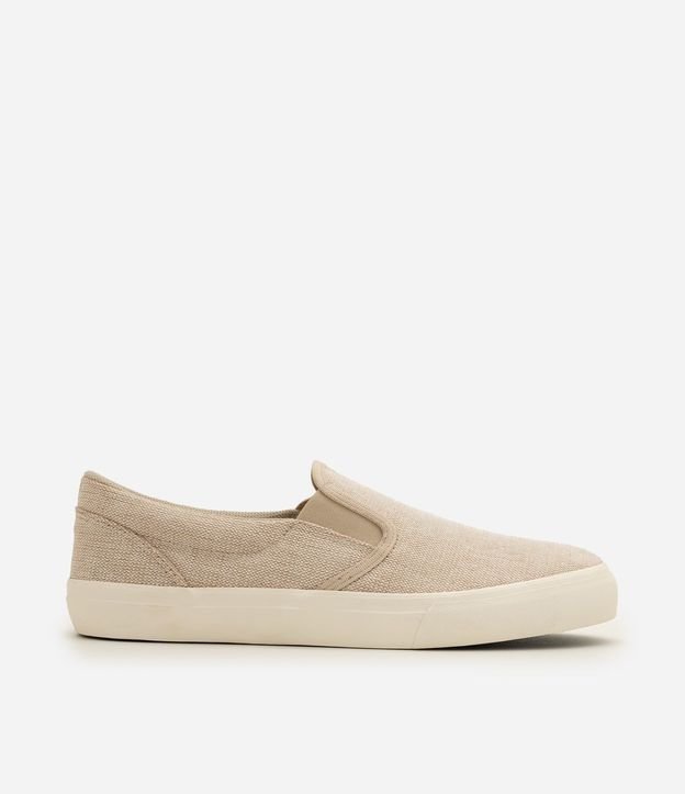 Championes Slip On en Lona y Suela Vulcanizada 3
