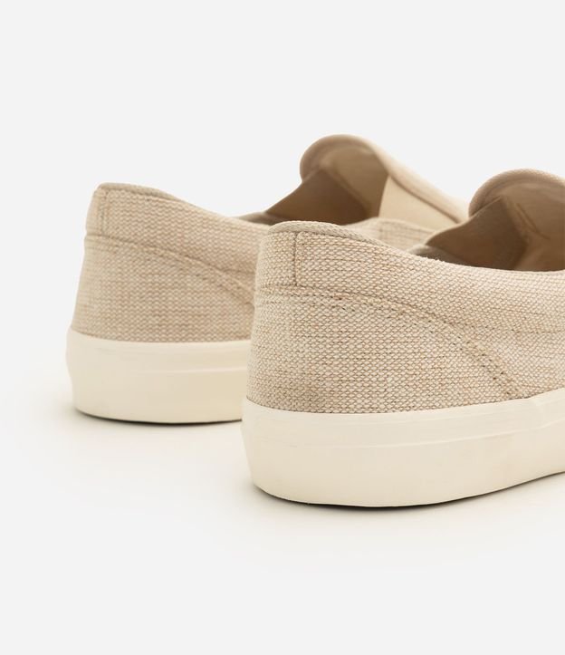 Championes Slip On en Lona y Suela Vulcanizada 5
