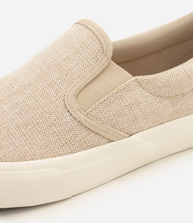 Championes Slip On en Lona y Suela Vulcanizada 7