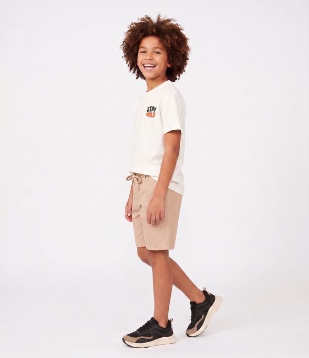 Remera Relaxed Infantil con Estampado Stay Wild - Talle 5 a 14 años 2