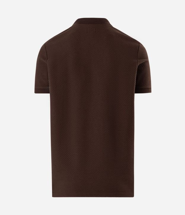 Remera Polo Comfort en Algodón con Textura 6