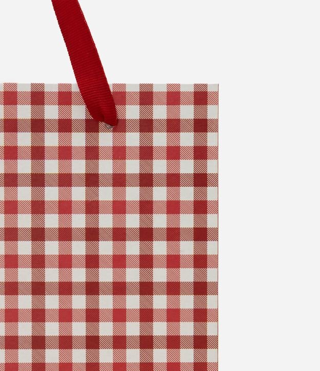 Bolsa de Regalo Pequeña con Padrón Vichy 3