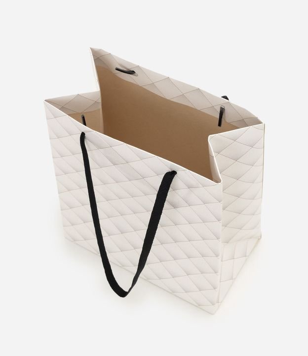Bolsa de Regalo Pequeña en Papel con Padrón Texturizado 3