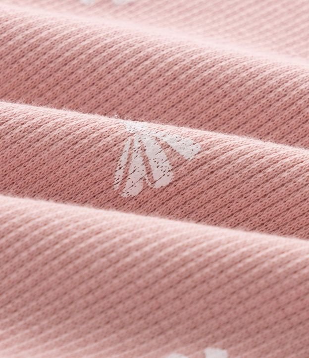 Blusa Infantil en Rib con Estampa de Lacitos - Talle 1 a 6 años 4