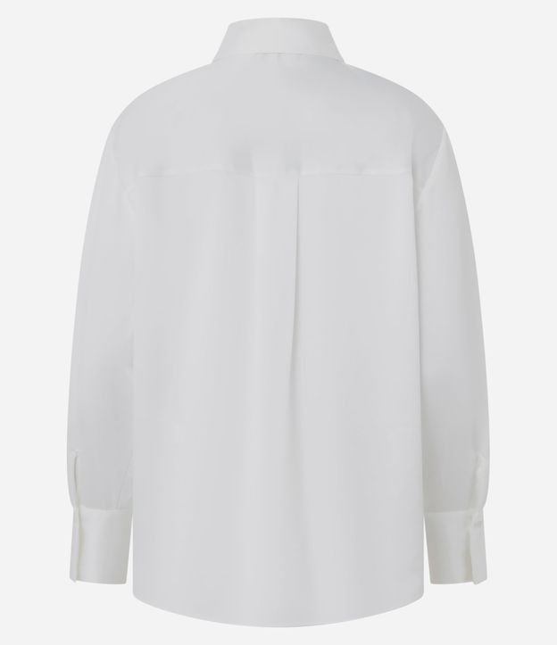 Camisa Satinada con Puños Largos 6