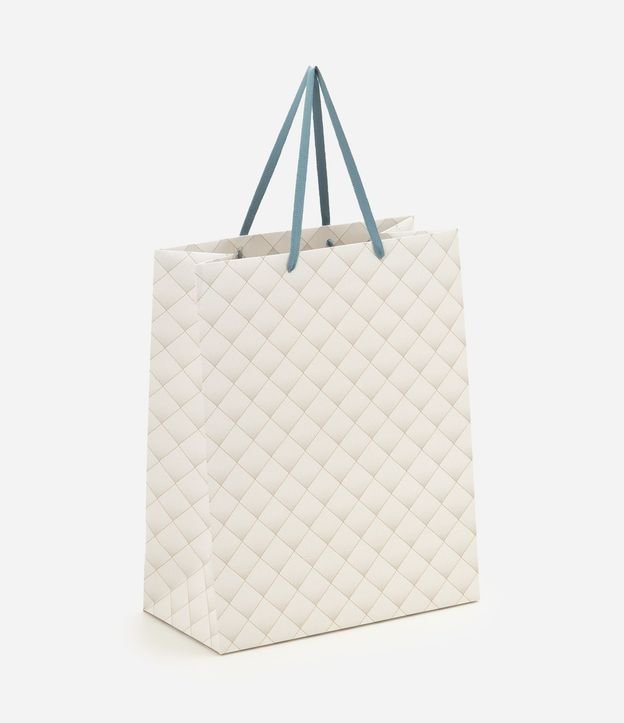 Bolsa de Regalo Mediana con Padron Texturizado