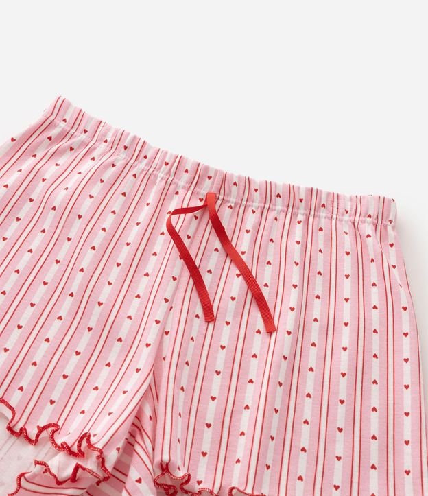 Pijama Corto Infantil con Estampa de Hello Kitty - Talle 5 a 16 años 4