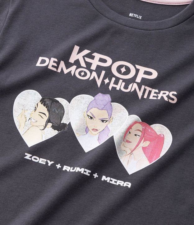 Pijama Infantil en Rib K-pop Demon Hunters - Talle 5 a 14 años 4