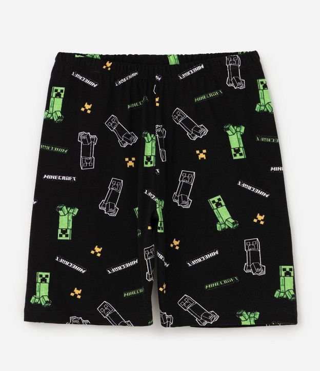Pijama Infantil en Algodón con Estampa de Minecraft - Talle 5 a 14 años 3