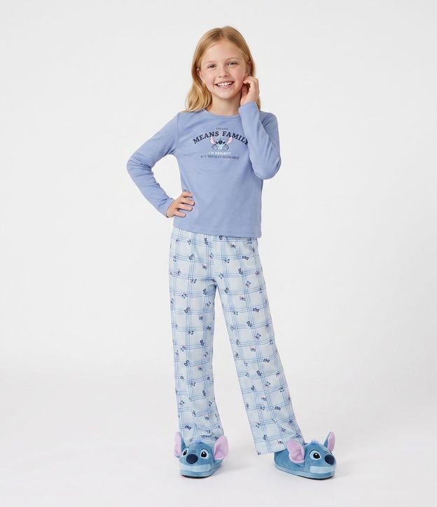 Pijama Infantil en Rib Stitch - Talle 5 a 14 años