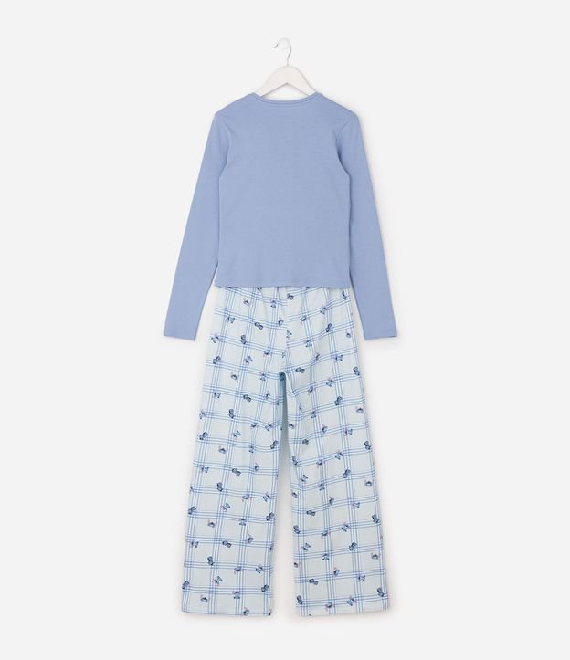 Pijama Infantil en Rib Stitch - Talle 5 a 14 años 3
