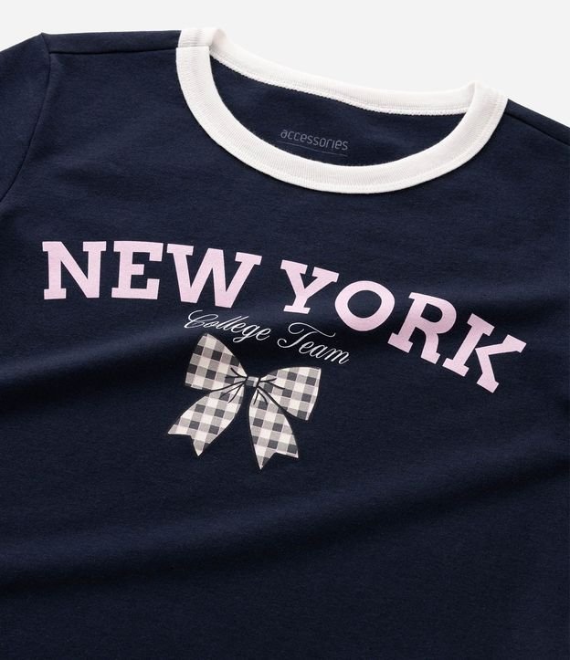 Pijama en Algodón con Estampa de New York - Talle 7 a 16 años 5