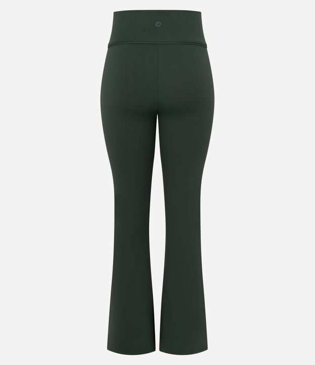 Pantalón Flare Deportiva en Microfibra con Friso Delantero 6