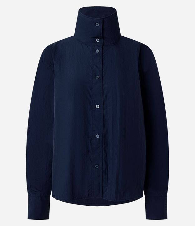 Camisa en Poliamida con Cuello Alto 6