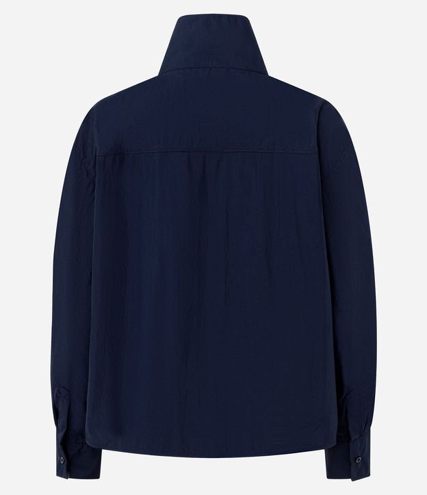 Camisa en Poliamida con Cuello Alto 7