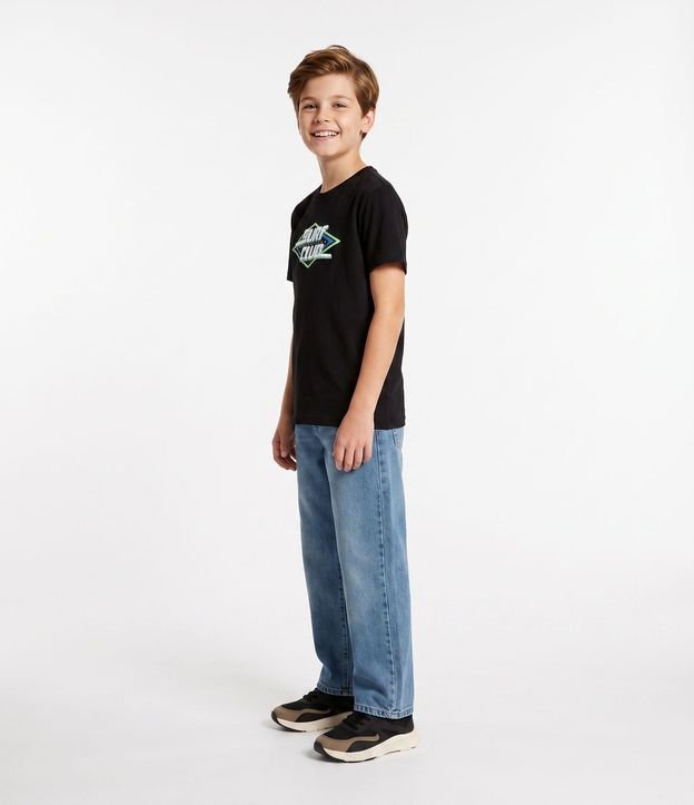 Pantalón Baggy Infantil en Jeans 2