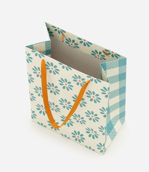 Bolsa de Regalo Pequeña con Estampa Floral 3