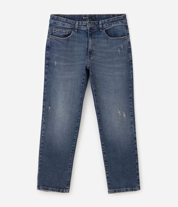 Pantalón de Jean Slim con Desgaste 6