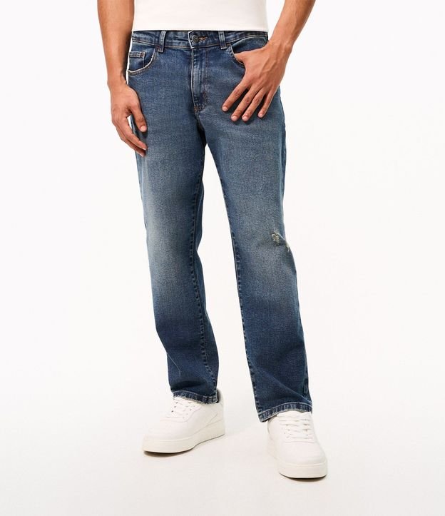 Pantalón de Jean Slim con Desgaste 2