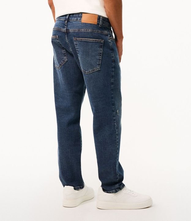 Pantalón de Jean Slim con Desgaste 3