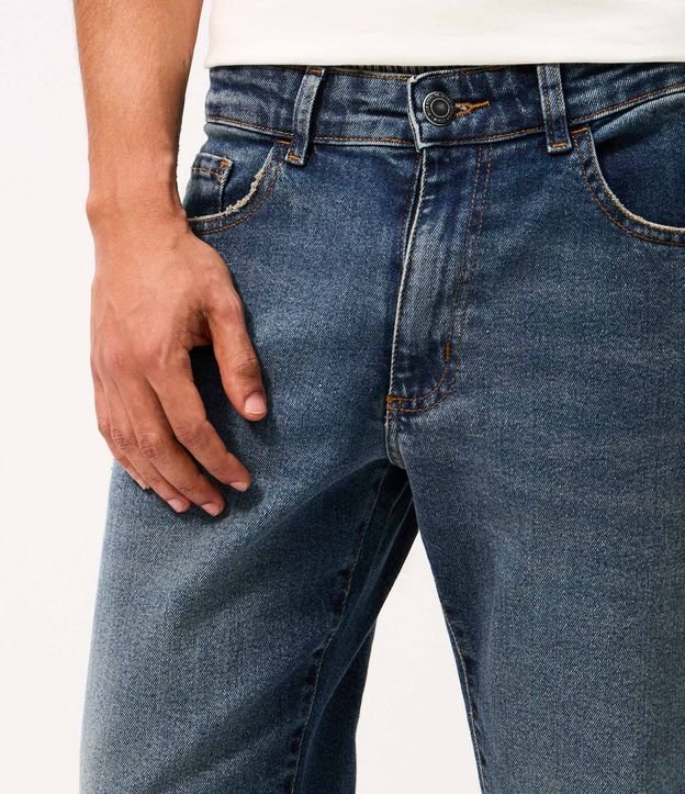 Pantalón de Jean Slim con Desgaste 5