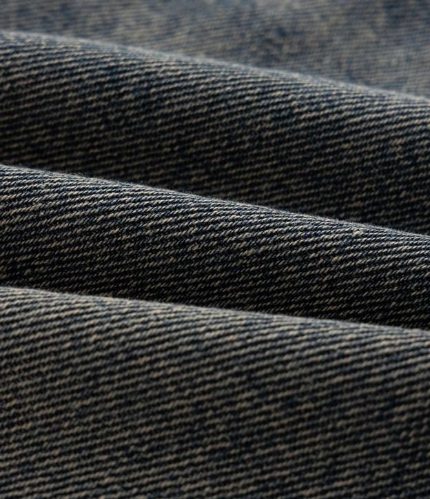 Pantalón Baggy Relaxed en Jeans con Cordón en la Cintura 7
