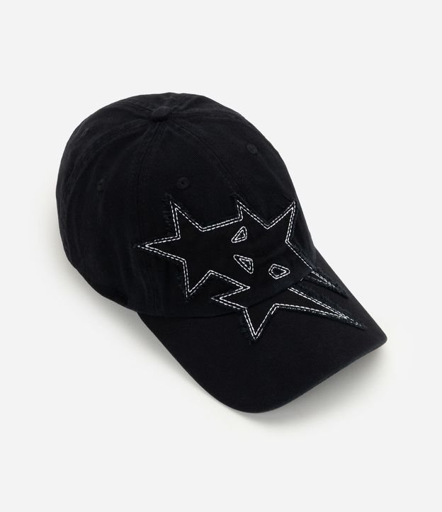Gorra Algodón Bordado de Estrellas 2
