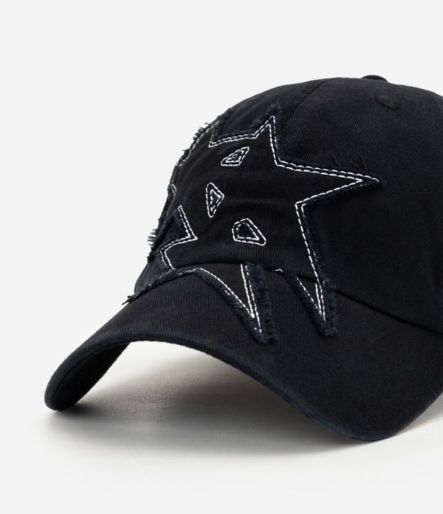 Gorra Algodón Bordado de Estrellas 5