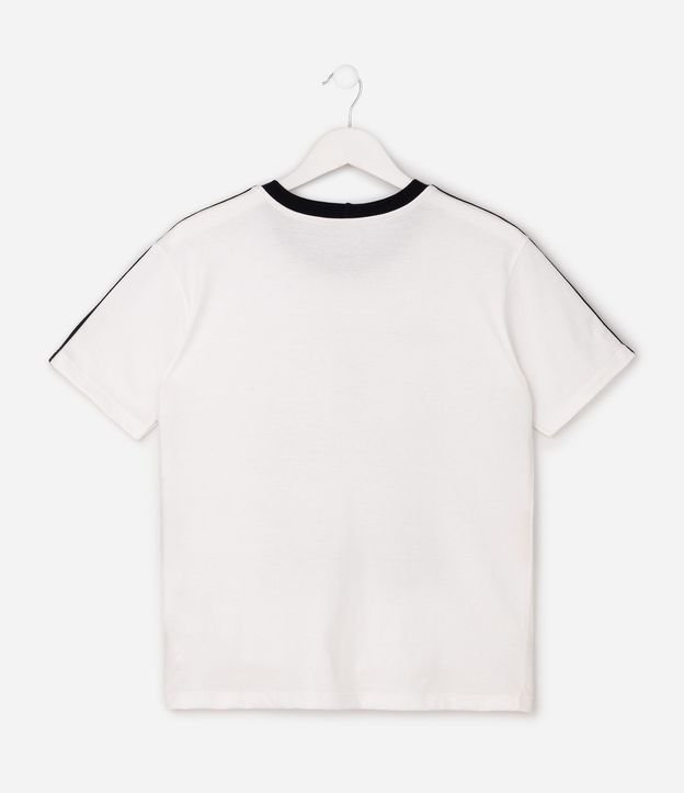 Remera en Algodón con Estampado NASA y Recorte en el Hombro Infantil - Talle 5 a 14 años 3