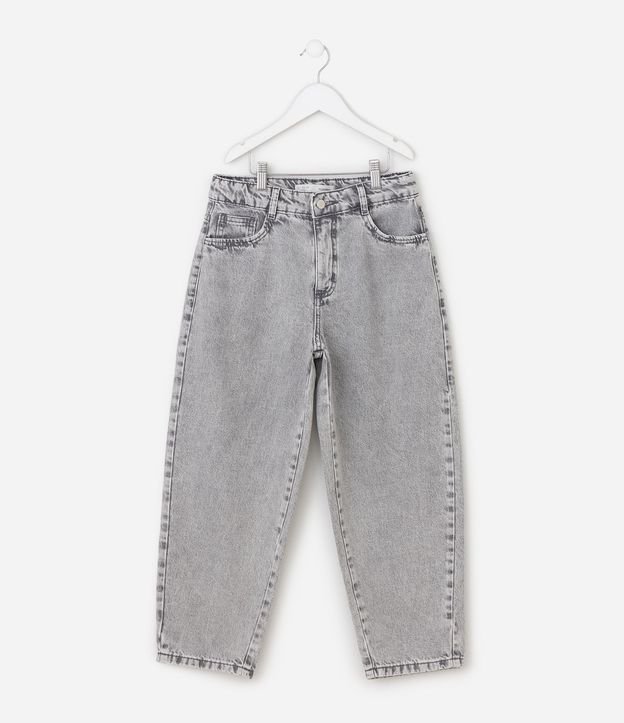 Pantalón de Jean Balloon Infantil - Talle 5 a 16 años 2