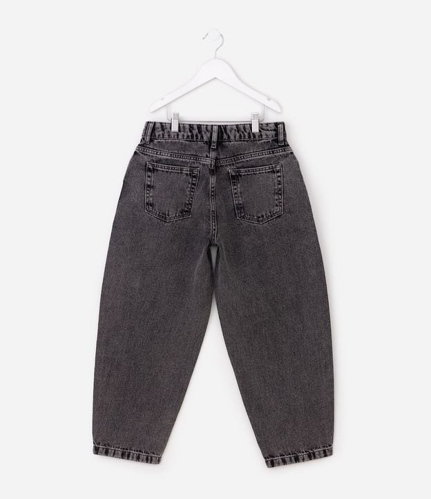 Pantalón Balloon Jeans con Aplicación Geométrica – Talle 5 a 16 años 3