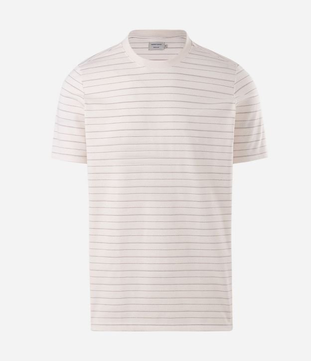 Remera Texturizada con Rayas