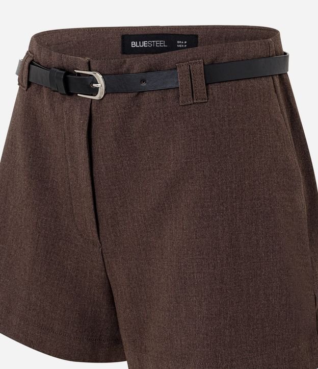 Short Sastre con Cinturón y Modelo Mini 2